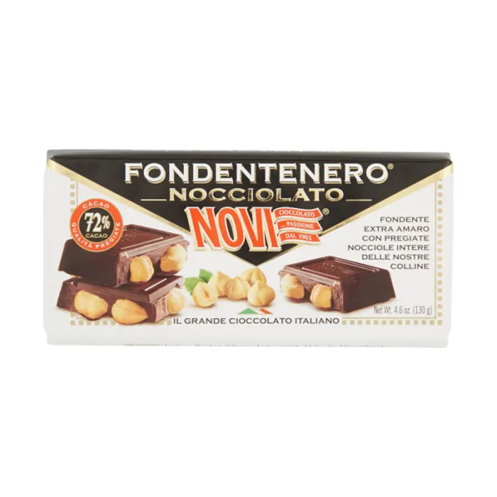 Novi horká čokoláda s lieskovcami 130g