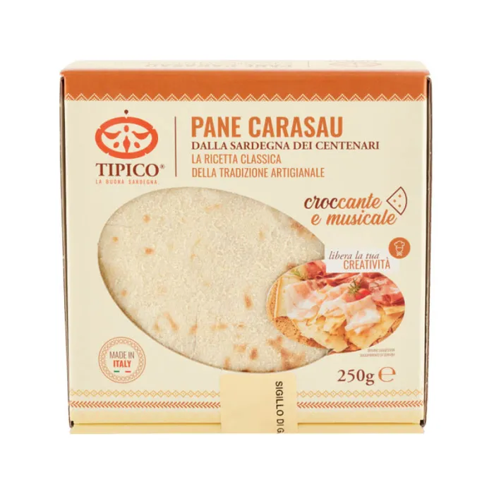 Tipico Pane Carasau typický sardínsky plochý chlieb 250g