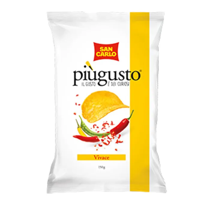 San Carlo zemiakové lupienky Vivace s príchuťou chilli papričiek 150g