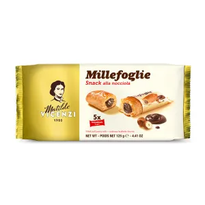 Matilde Vicenzi Millefoglie rolky z lístkového cesta s lieskovcovým krémom 125g