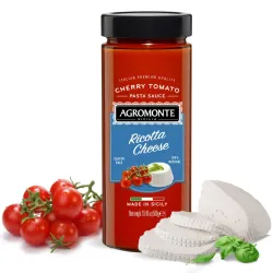 Agromonte omáčka Ricotta cheese zo cherry paradajok a ricotty 580g thumbnail-1
