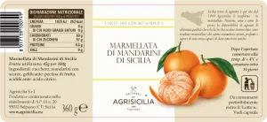 Agrisicilia marmeláda zo sicílskych mandariniek 360g