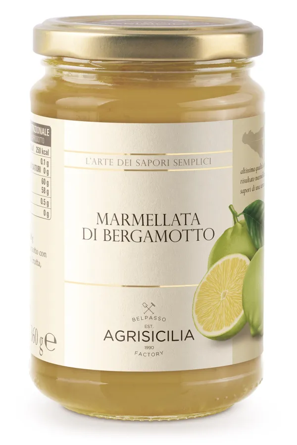 Agrisicilia marmeláda z bergamotu 360g