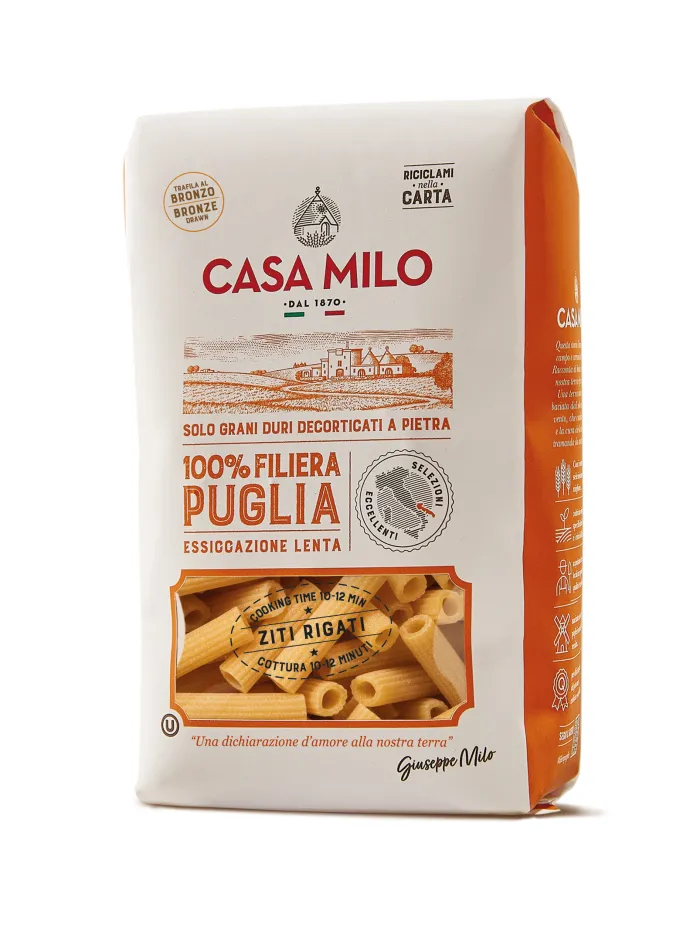 Casa Milo Ziti Rigati 500g