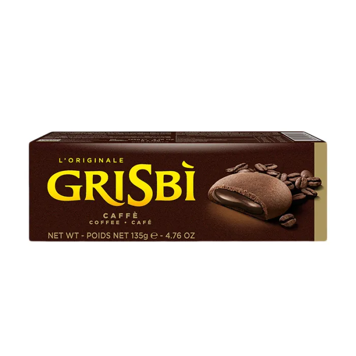 Vicenzi Grisbi sušienky s kávovým krémom 135g
