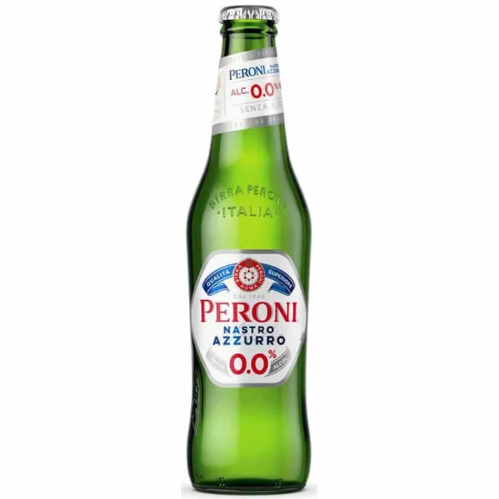 Peroni Nastro Azzurro nealkoholické pivo 0.0% 330ml