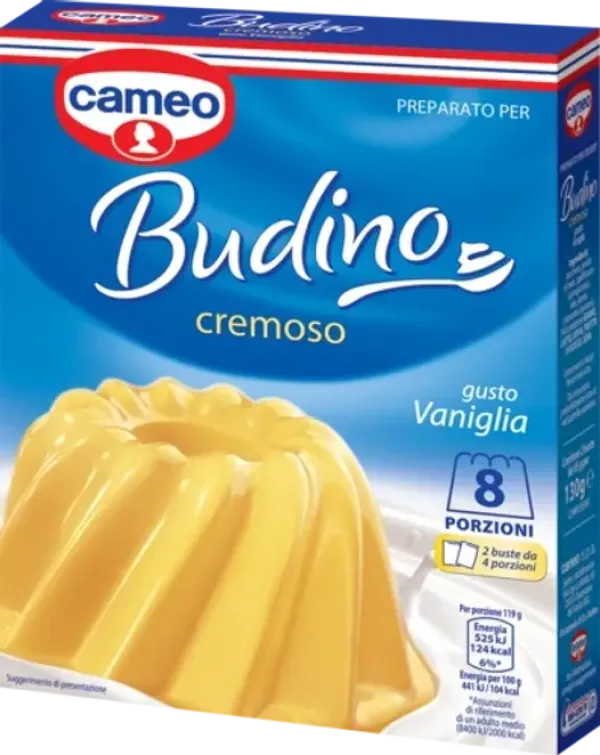 Cameo Budino krémový puding s vanilkovou príchuťou 130g