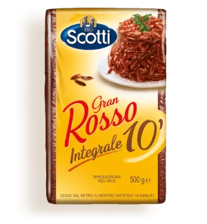 Riso Scotti celozrná červená ryža 500g