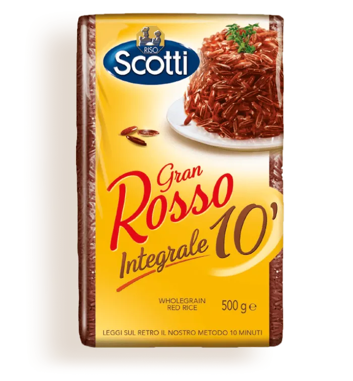 Riso Scotti celozrná červená ryža 500g