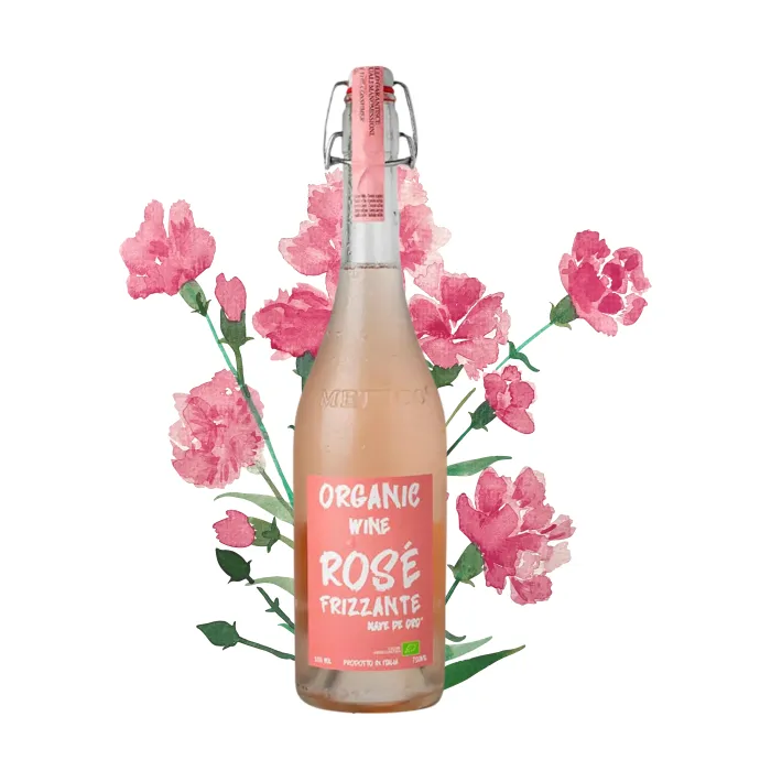 Villa Teresa Organic Wine Rosé Frizzante Nave de Oro 0,75l