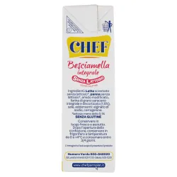 Parmalat Chef bešamel celozrnný bezlaktózový a bezlepkový 500ml thumbnail-2