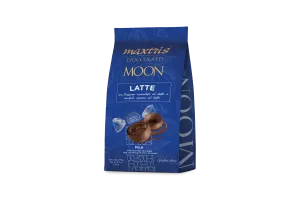 Maxtris Moon pralinky z mliečnej čokolády s náplňou z mliečnej čokolády 156g