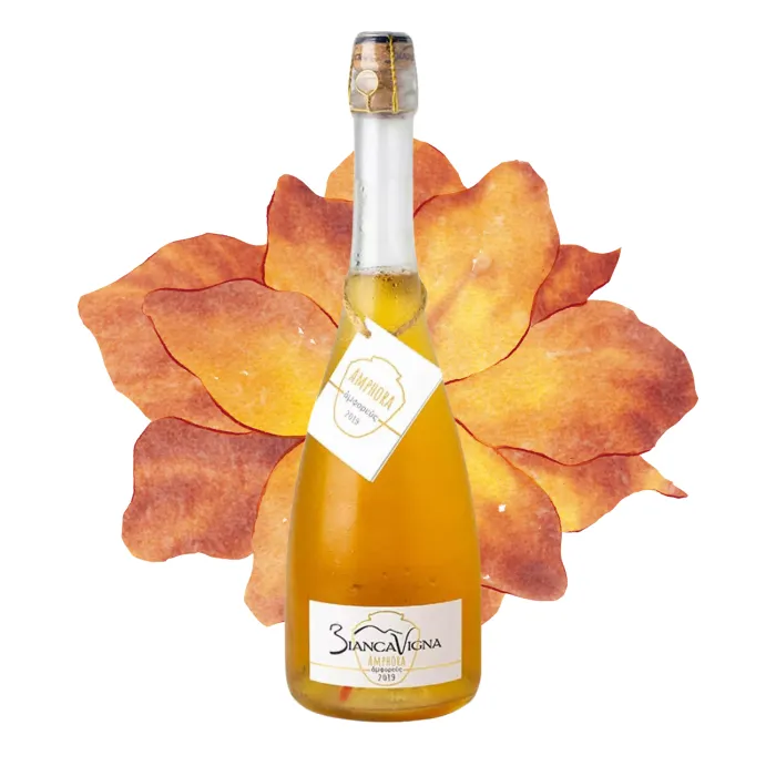 BiancaVigna šumivé víno Amphora zrejúce v Amfore Brut Nature 0,75l