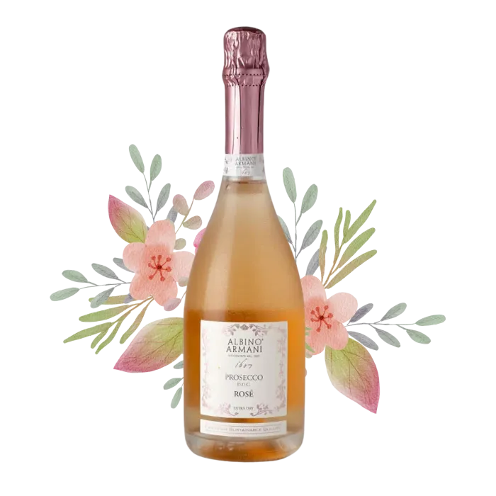 Albino Armani Prosecco Millesimato Rosé Extra Dry DOC 0,75l