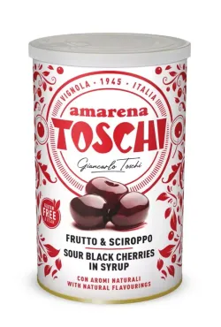 Toschi Vignola čierna čerešna amarena v sirupe 400g thumbnail-2
