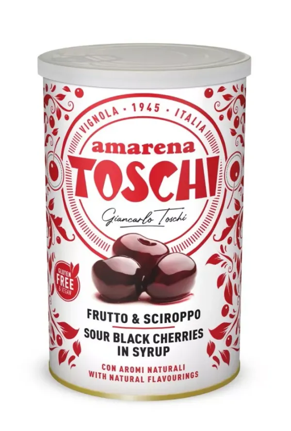 Toschi Vignola čierna čerešna amarena v sirupe 400g