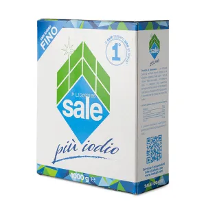 Italkali sicílska morská soľ jemnozrnná 1kg