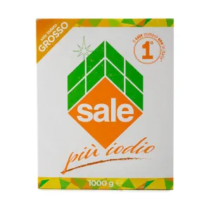 Italkali hrubozrnná sicílska morská soľ 1kg