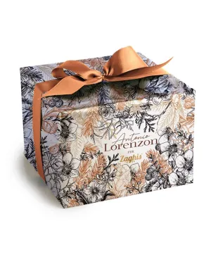 Zaghis Panettone tradičné s kandizovaným ovocím, cukrovou polevou a mandľami - Antonio Lorenzon Masterchef Italia 1000g