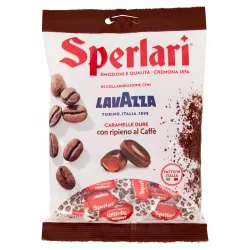 Sperlari tvrdé cukríky s kávovou náplňou LavAzza 175g thumbnail-1