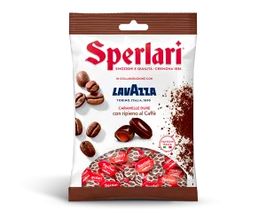 Sperlari tvrdé cukríky s kávovou náplňou LavAzza 175g