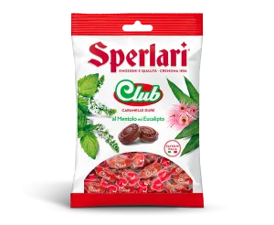 Sperlari tvrdé cukríky s mentolom a eukalyptom 200g