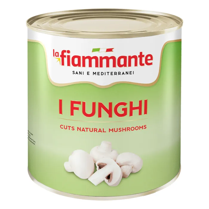 La Fiammante šampiňóny krájané 2,45kg