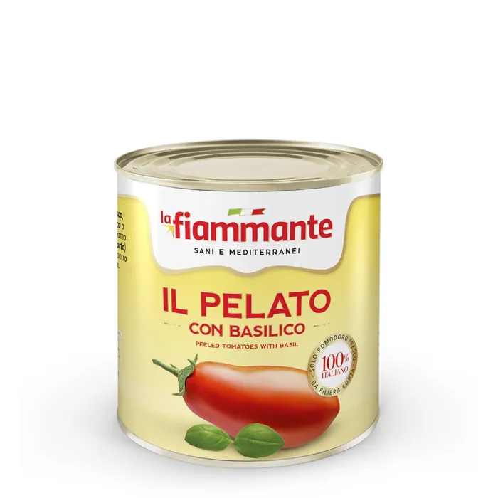 La Fiammante lúpané paradajky s bazalkou 2500g