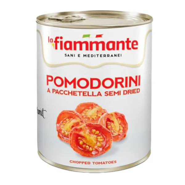 La Fiammante polosušené cherry paradajky v slnečnicovom oleji 750 g