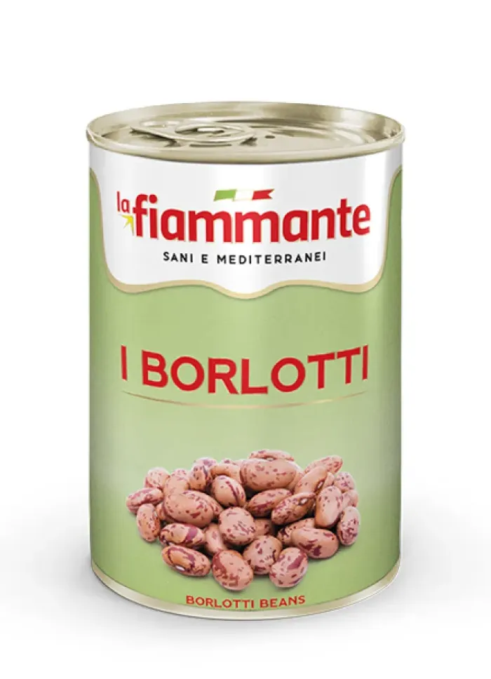 La Fiammante varená fazuľa Borlotti 400g