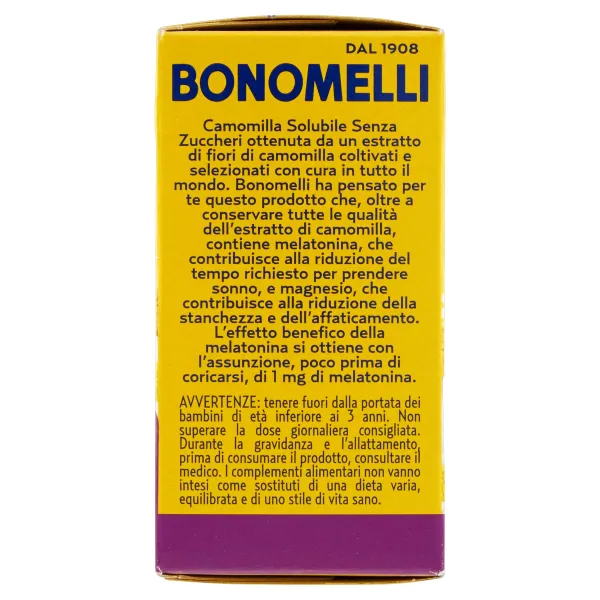 Bonomelli rozpustný harmančekový čaj s melatonínom 72g