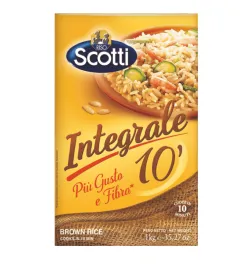 Riso Scotti dlhozrná hnedá ryža 1kg thumbnail-1