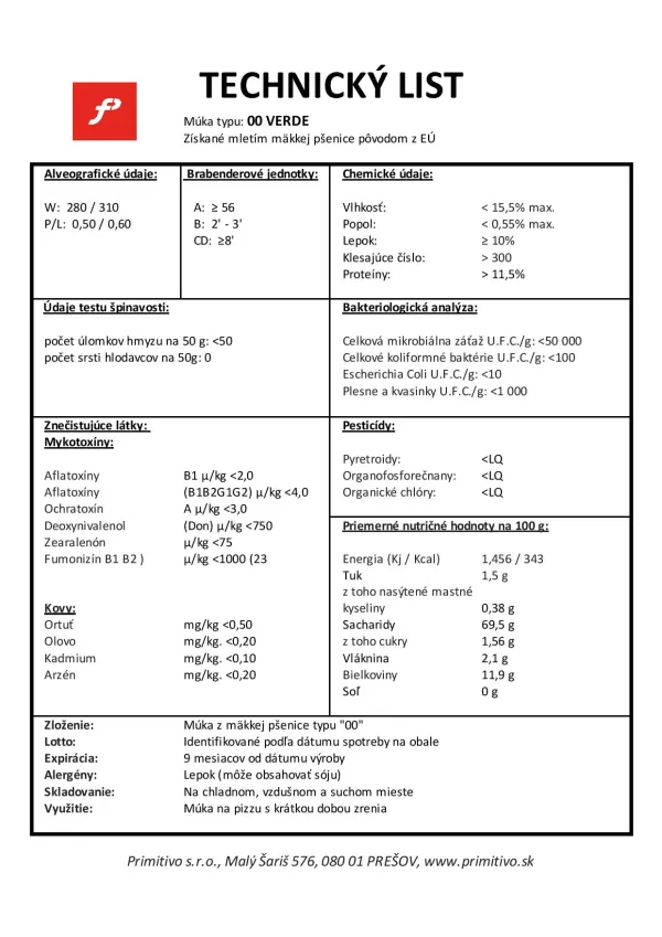 Molino Pasini talianska múka Verde "00" 25kg