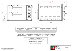 Effeuno elektrická pec F11 - 3,6kW thumbnail-5