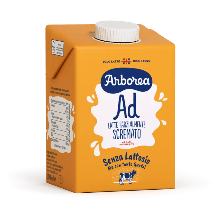 Arborea AD bezlaktózové UHT mlieko zo Sardínie 500ml