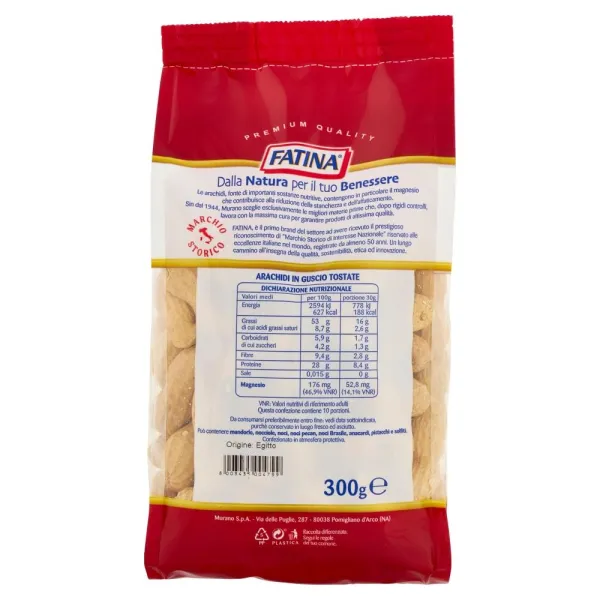 Fatina opekané arašidy v škrupine 300g