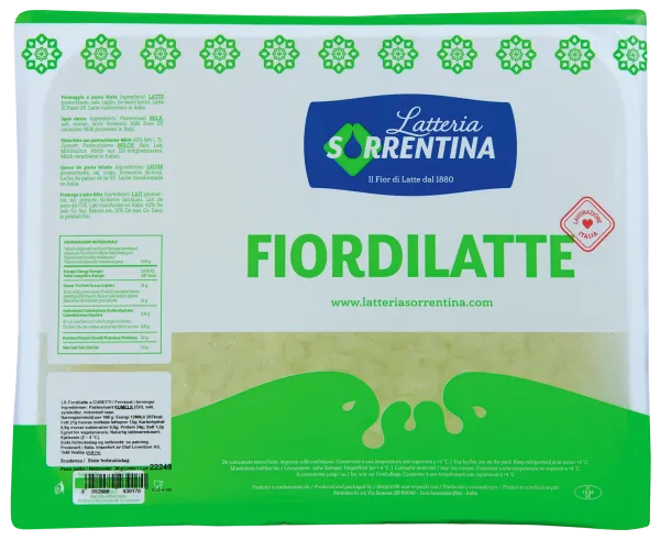 Latteria Sorrentina mozzarella Fiordilatte Cubetti - kocky 3kg