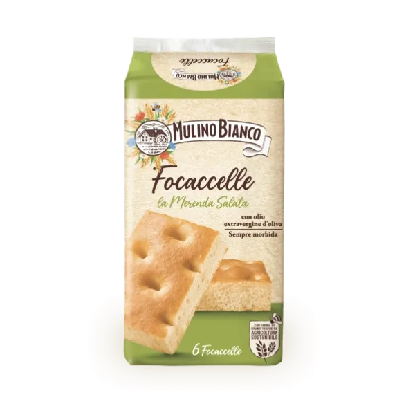 Mulino Bianco Focaccelle s extra panenským olivovým olejom 198g