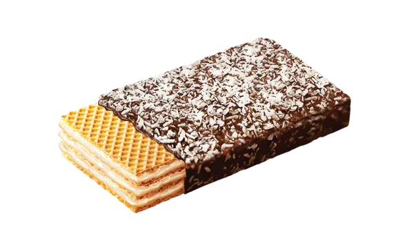 Grisbi oblátky s mliečnym krémom obalené v čokoláde a posypané kokosom 120g