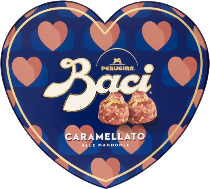 Perugina Baci cuore Caramellato 100g Perugina Baci cuore Caramellato 100g