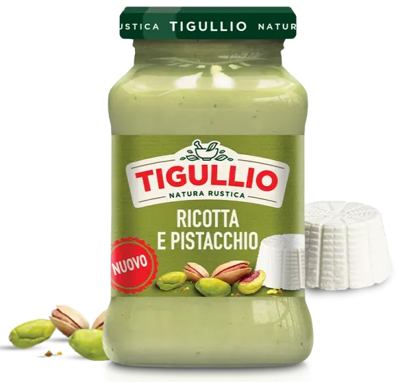 Tigullio omáčka s ricottou a pistáciami 185g