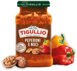 Tigullio omáčka z paprík a vlašských orechov 185g