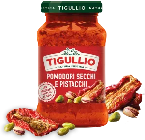 Tigullio omáčka zo sušených paradajok a pistácií 185g
