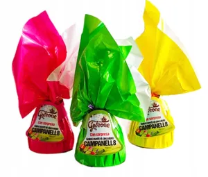 Galeone zvonček s vajíčkami plnenými lieskovými orieškami 40g