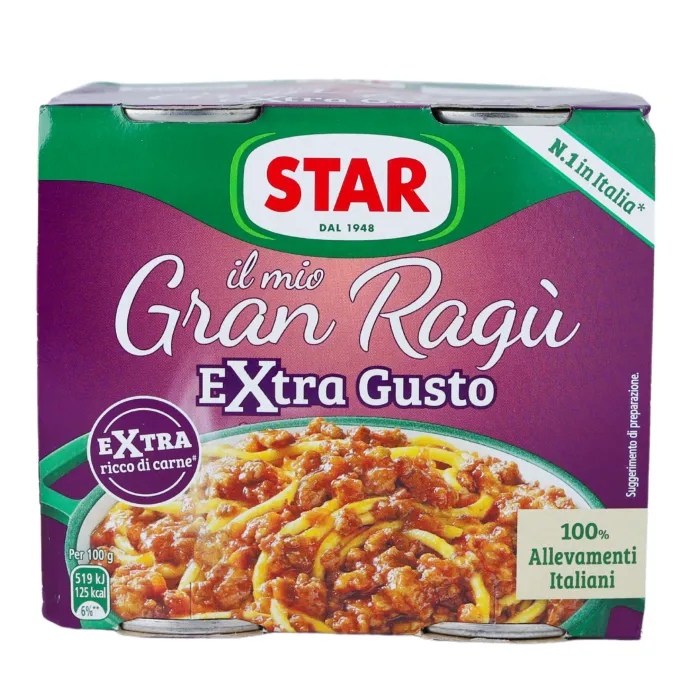 Star Gran ragú extra gusto 2x180g