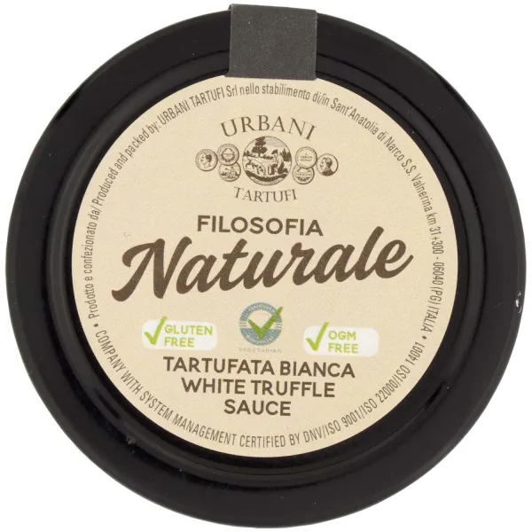 Urbani Tartufi Filosofia Naturale hubová omáčka s bielými hľuzovkami 80g