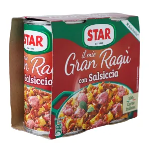 Star Gran ragú con Salsiccia 2x180g