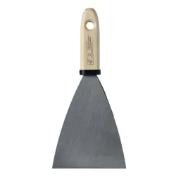 Ciret špachtľa na cesto s krátkou drevenou rúčkou 100mm thumbnail-1