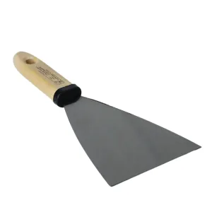 Ciret špachtľa na cesto s krátkou drevenou rúčkou 100mm