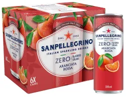 Sanpellegrino Zero červený pomaranč 330ml thumbnail-2